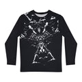 Petrified Archangel Graphic Long Sleeve Front - White | Black