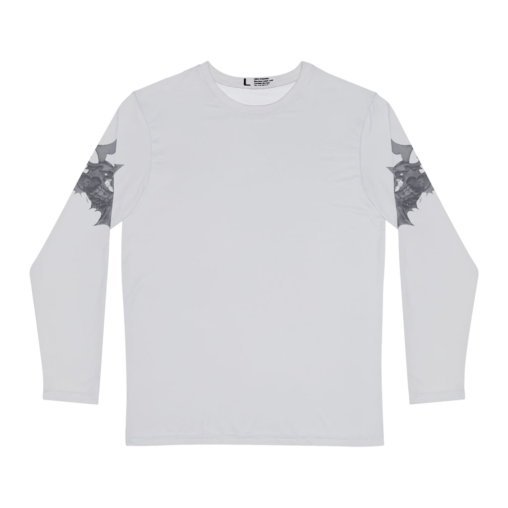 Xray Saint Graphic Long Sleeve Shoulders - Gray | White