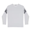 Xray Saint Graphic Long Sleeve Shoulders - Gray | White