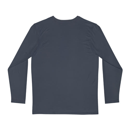 Petrified Archangel Graphic Long Sleeve Front - Gray | Blue/Gray