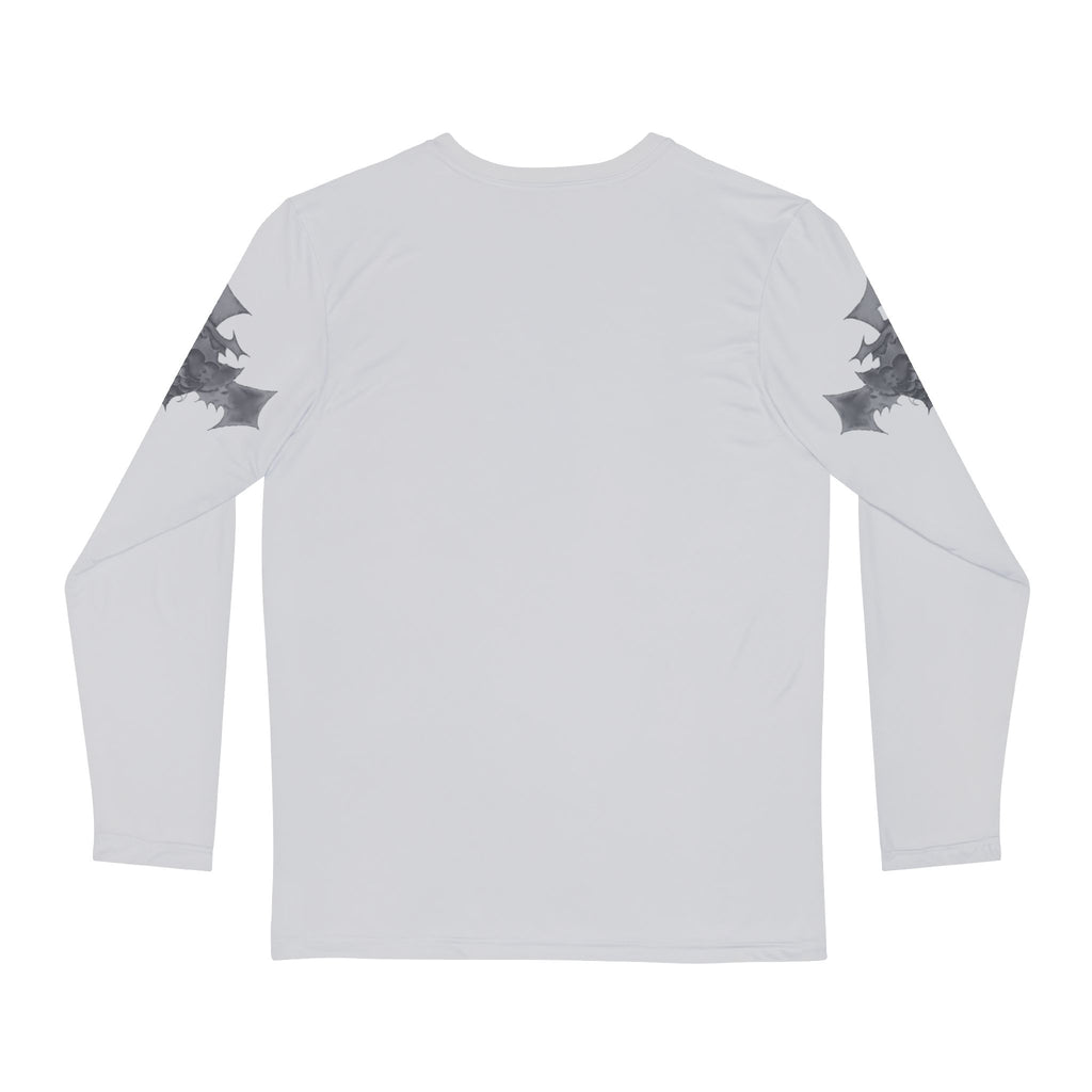Xray Saint Graphic Long Sleeve Shoulders - Gray | White